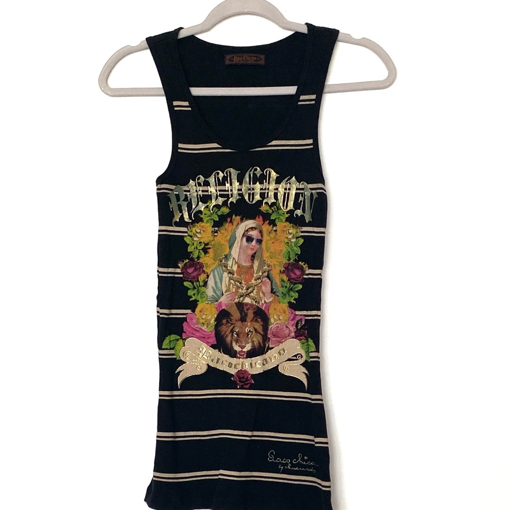 AUTHENTIC Paco Chicano by Christian Audigier Tank Top Size: S